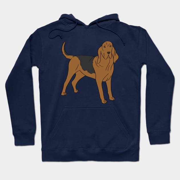 Bloodhound Hoodie by Adastumae